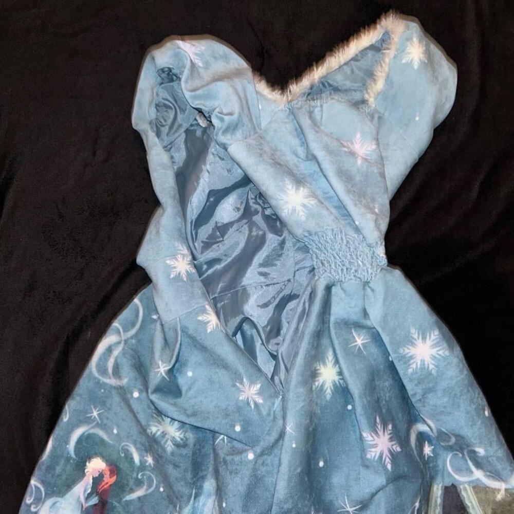 Disney Secret Honey Frozen Anna Elsa Adult Dress Winter Olaf Tagged - Picture 3 of 9